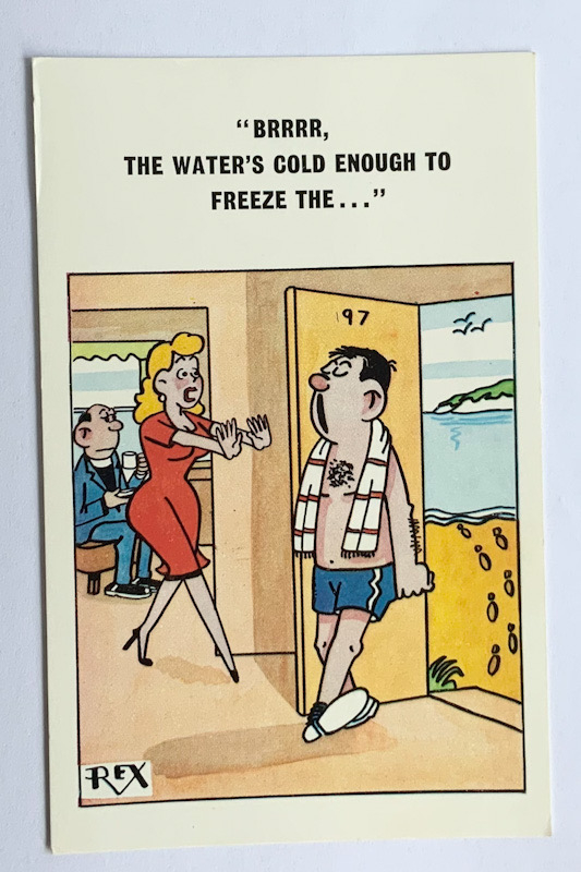 Vintage Comical Comic Series Postcard